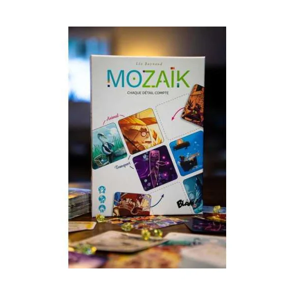 Mozaïk - Jeu d'associations d'images et de mots - Dès 10 ans - Blam