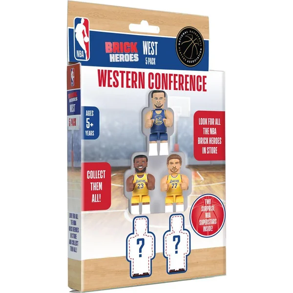 NBA ALL STAR 5 MAJEUR - PACK 5 FIGURINES EN BRIQUES A COLLECTIONNER