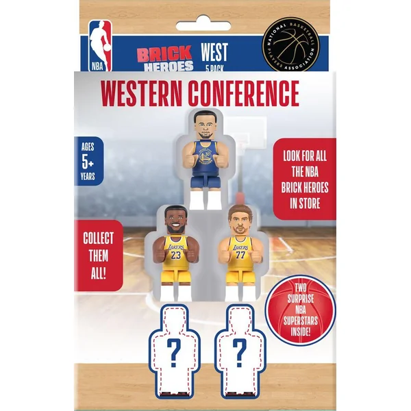 NBA ALL STAR 5 MAJEUR - PACK 5 FIGURINES EN BRIQUES A COLLECTIONNER