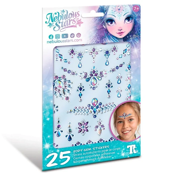 Nebulous Stars - Assortiment de strass et bijoux pour le corps Iceana