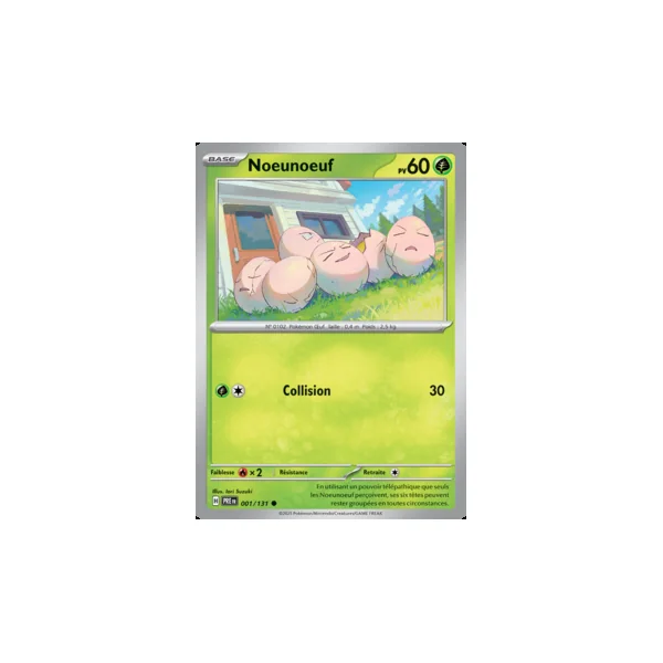 Noeunoeuf – EV Évolutions Prismatiques – 001/131
