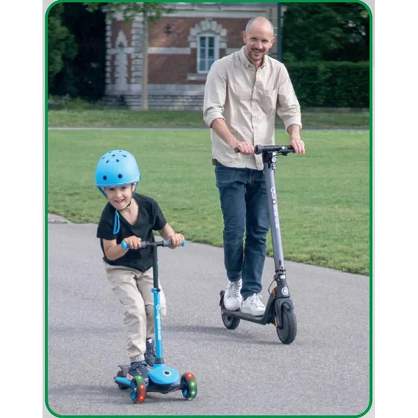 ONE K E-MOTION 23 TITANIUM - MARRON - TROTTINETTE 2 ROUES ELECTRIQUE ADULTE