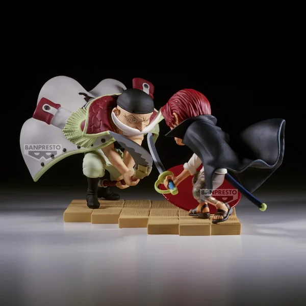 One Piece - Figurine Edward Newgate vs Shanks - World Collectable Figure Log Stories