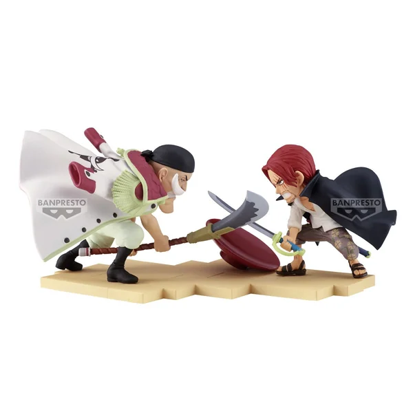 One Piece - Figurine Edward Newgate vs Shanks - World Collectable Figure Log Stories