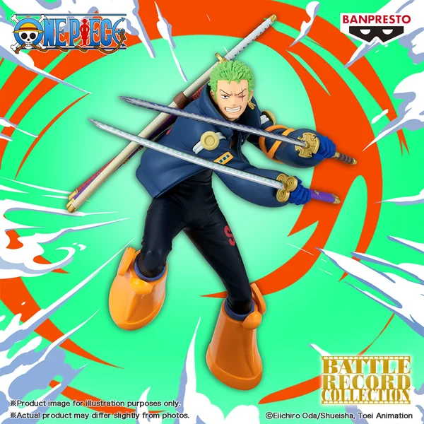 One Piece - Figurine Roronoa Zoro - Battle Record Collection