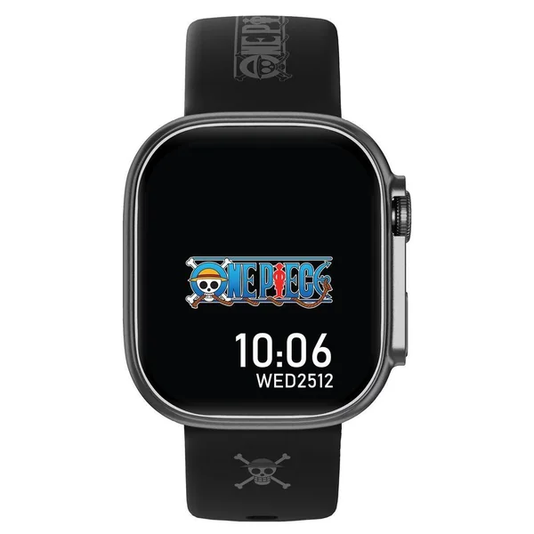 ONE PIECE - MONTRE CONNECTEE ABYX FIT TOUCH 5 - ZORO -ECRAN AMOLED - 2 BRACELETS