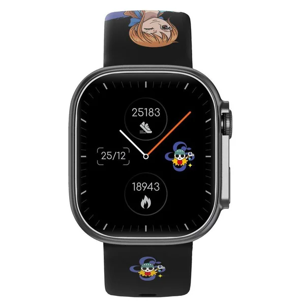 ONE PIECE - MONTRE CONNECTEE ABYX FIT TOUCH 5 - ZORO -ECRAN AMOLED - 2 BRACELETS