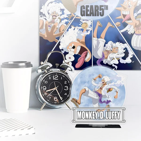 One Piece - Stand Acrylique Luffy Gear 5 - Le Guerrier de la Libération