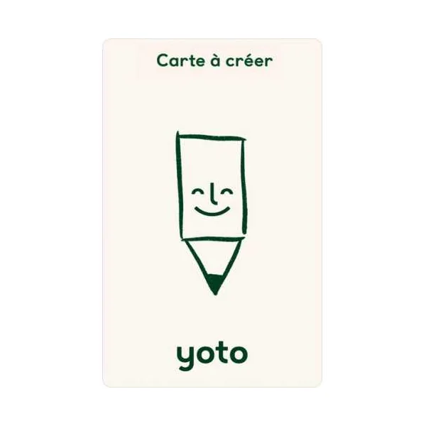 Pack 5 Cartes à Créer Yoto - Enregistrez vos Histoires | La Poule à Pois