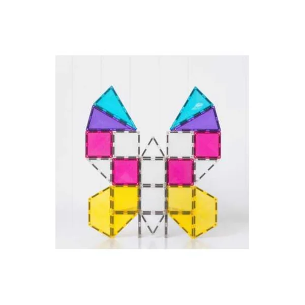 Pack Licorne Pailleté Connetix - 56 Tuiles Magnétiques - 3 ans+