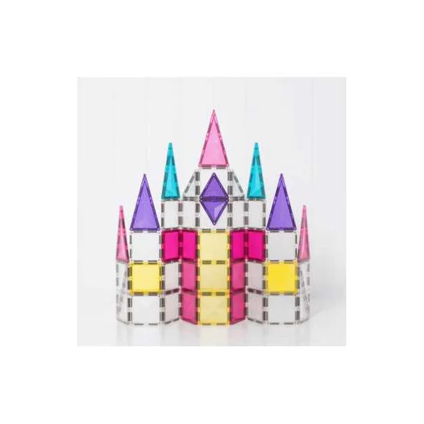 Pack Licorne Pailleté Connetix - 56 Tuiles Magnétiques - 3 ans+