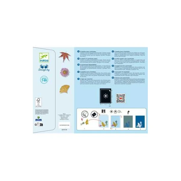 Papier pour Cyanotype - Djeco - Activité créative