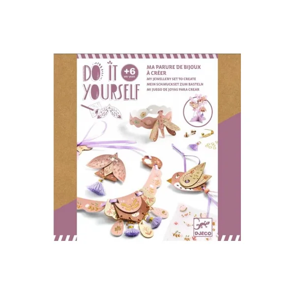 Parure de bijoux à créer Miss Rosefinch - Do it Yourself - Djeco