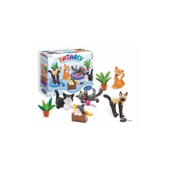 Patarev Les Chats Sentosphère dès 8 ans : Pâte à modeler magique