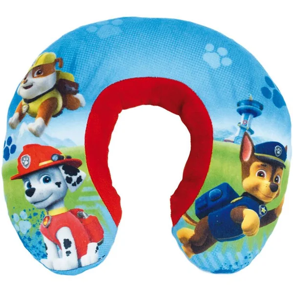 PAT'PATROUILLE TOUR DE COU EN PELUCHE DOUCE DE VOYAGE 19 cm