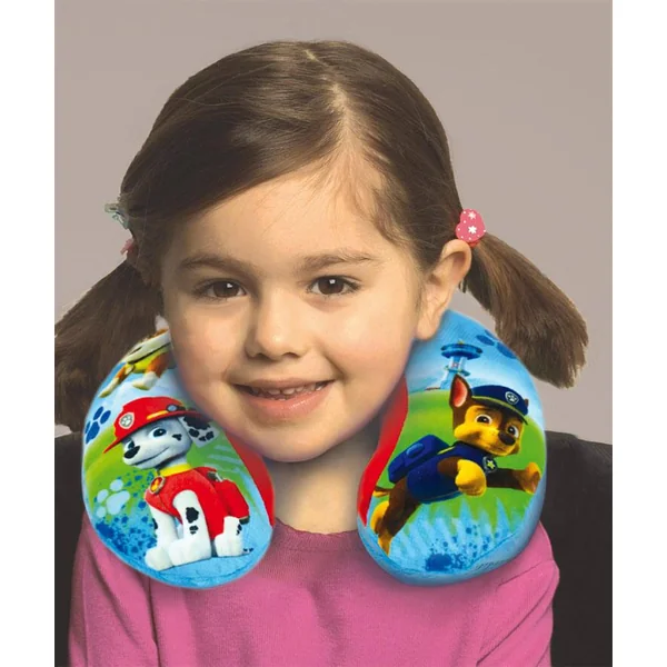 PAT'PATROUILLE TOUR DE COU EN PELUCHE DOUCE DE VOYAGE 19 cm