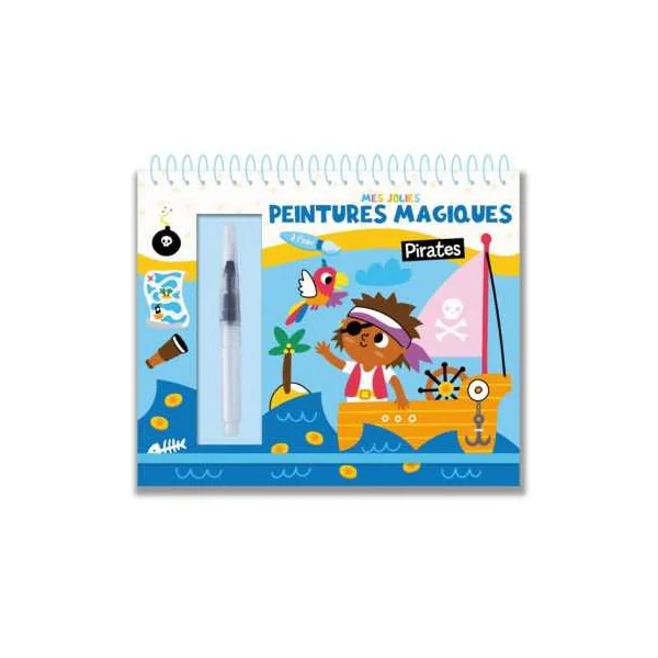 Peinture Magique Pirates 123 Soleil | Coloriage à l'eau dès 3 ans