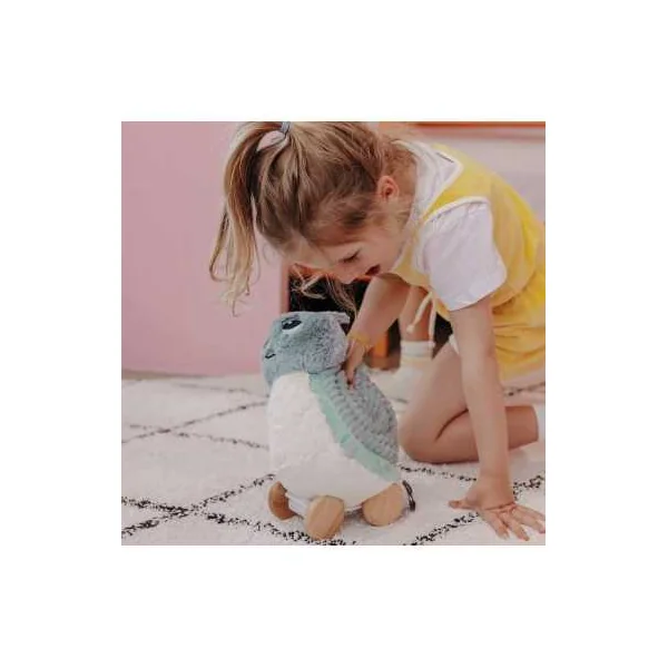 Peluche Speedou l'escargot maman et bébé vert menthe - Les Ptipotos by Déglingos