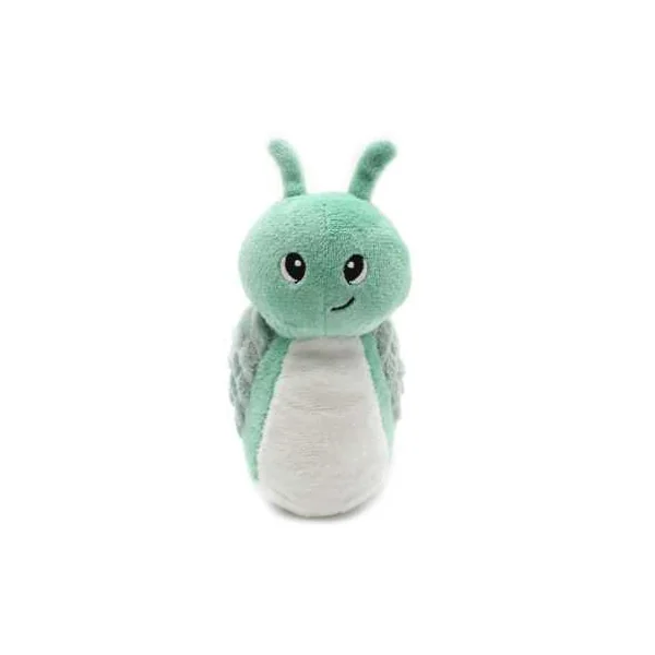 Peluche Speedou l'escargot maman et bébé vert menthe - Les Ptipotos by Déglingos