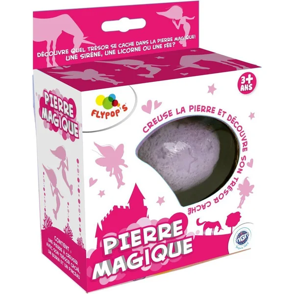 PIERRE MAGIQUE SIRENE OU FEE OU LICORNE A DECOUVRIR