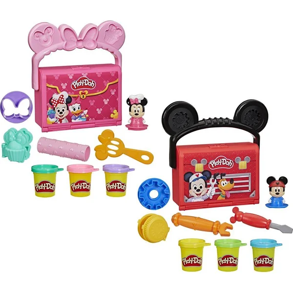 PLAY-DOH DISNEY JUNIOR, ASSORTIMENT DE COFFRETS DE VOYAGE