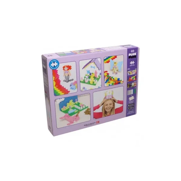 Plus plus découverte 1200 pièces pastel - jeu de construction La Poule à Pois