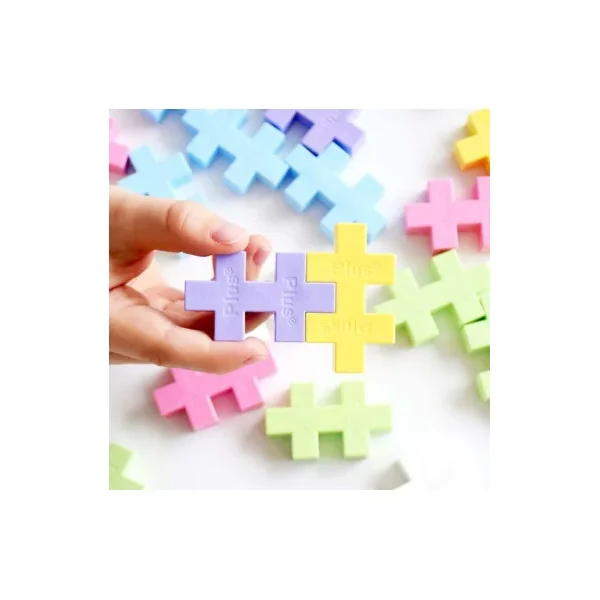 Plus-Plus BIG Pastel 100 pièces | Jeu de Construction dès 1 an