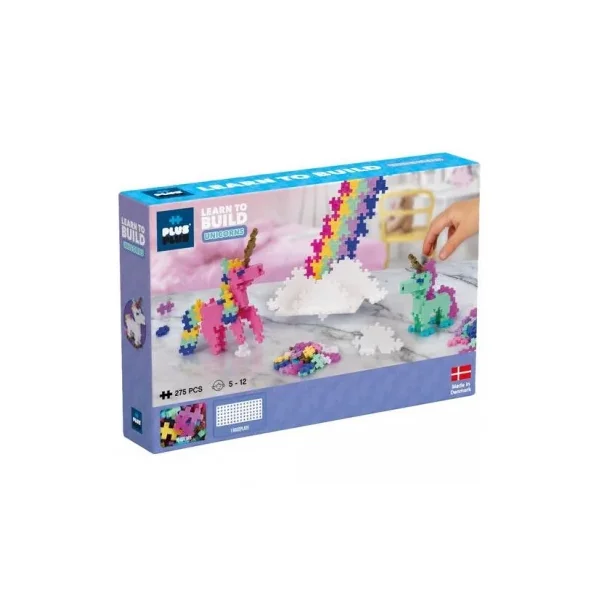 Plus-Plus Kit Découverte Licornes 275 pcs | Jeu de Construction 5 ans