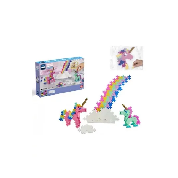 Plus-Plus Kit Découverte Licornes 275 pcs | Jeu de Construction 5 ans