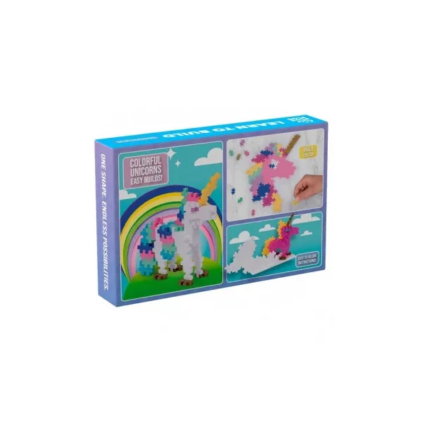 Plus-Plus Kit Découverte Licornes 275 pcs | Jeu de Construction 5 ans