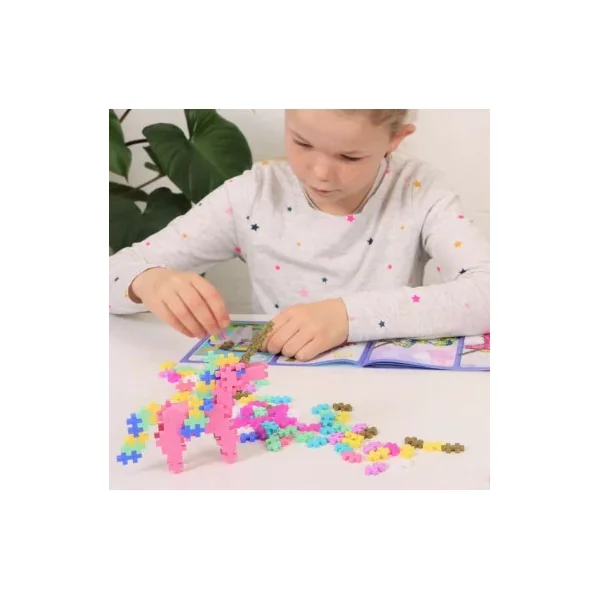 Plus-Plus Kit Découverte Licornes 275 pcs | Jeu de Construction 5 ans