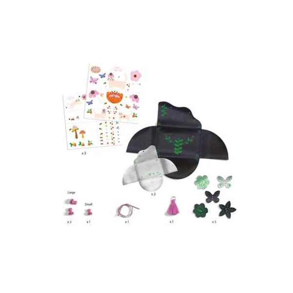 Pochettes assorties à créer Joyeux amis - Do it Yourself Djeco