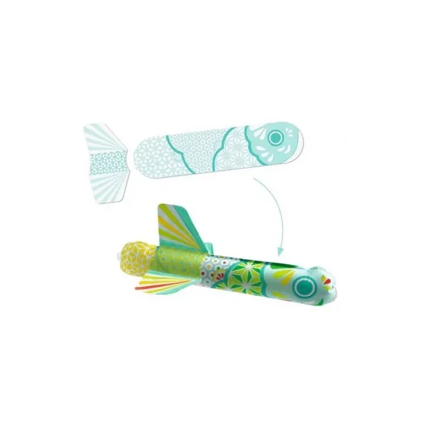 Poissons à colorier Koinobori - Do it Yourself - Djeco