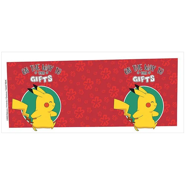 POKEMON - MUG - 320 ML - "ON THE WAY TO THE GIFTS" X2*