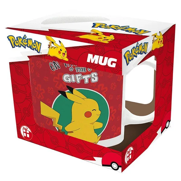 POKEMON - MUG - 320 ML - "ON THE WAY TO THE GIFTS" X2*