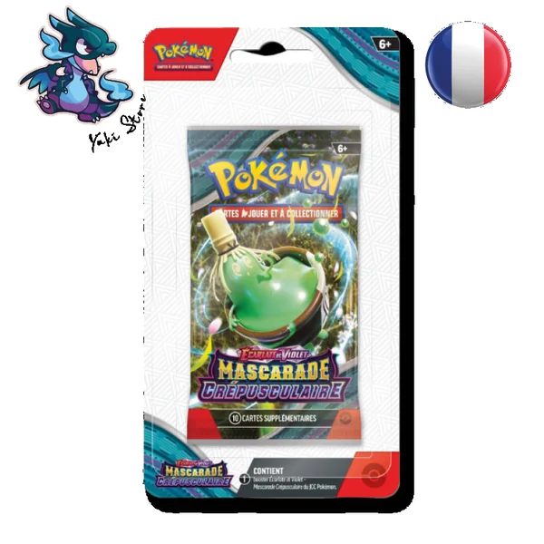 Pokémon – Booster sous blister Ev06 – Mascarade Crépusculaire