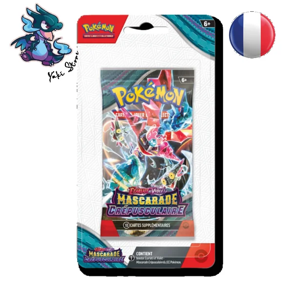 Pokémon – Booster sous blister Ev06 – Mascarade Crépusculaire