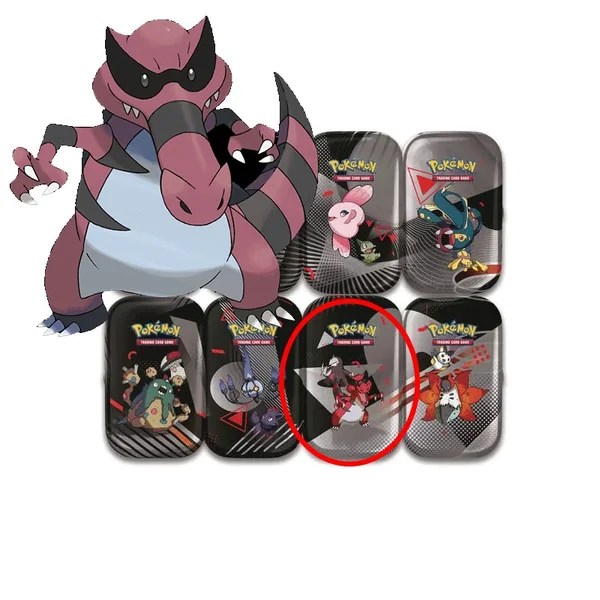 Pokémon: Mini tin Unys EV10.5 Foudre Noire & Flamme Blanche - Minotaupe & Crocorible