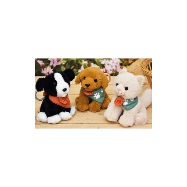 Porte clé : Bijou de sac X SPA Chat Beige 13 cm Histoire d'Ours