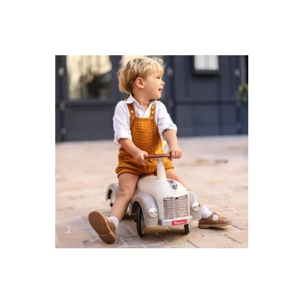 Porteur Métal Speedster Silk Grey Baghera | Voiture dès 1 an