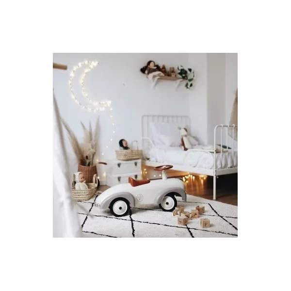 Porteur Métal Speedster Silk Grey Baghera | Voiture dès 1 an