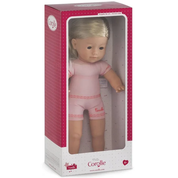 POUPEE VANILLE BLONDE YEUX BLEUS 36 CM - MA COROLLE