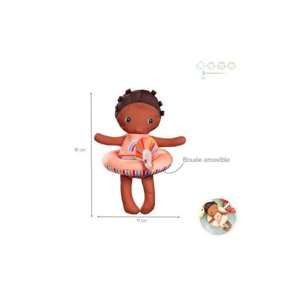 Poupée de bain Léna la licorne - Lilliputiens - Jouet de bain