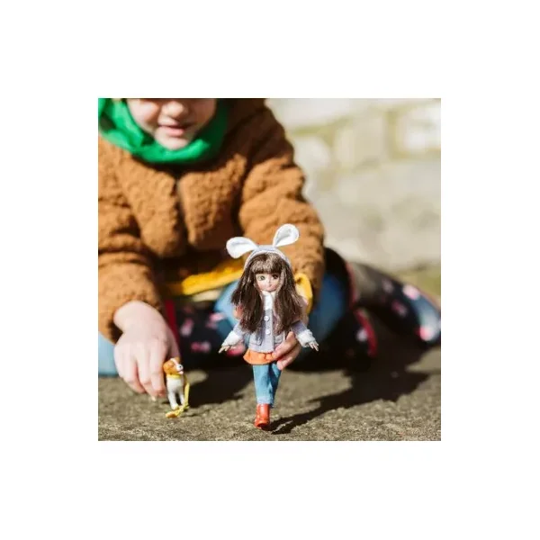 Poupée Lottie avec Chien | Promenade dans le Parc dès 3 ans
