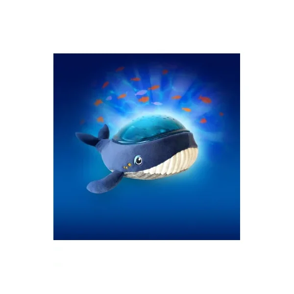 Projecteur Aqua Dream Baleine Pabobo - Peluche Lumineuse et Sons