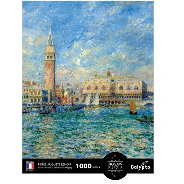 Puzzle 1000 pcs Vue de Venise (Le Palais des Doges) P-A Renoir - Calypto