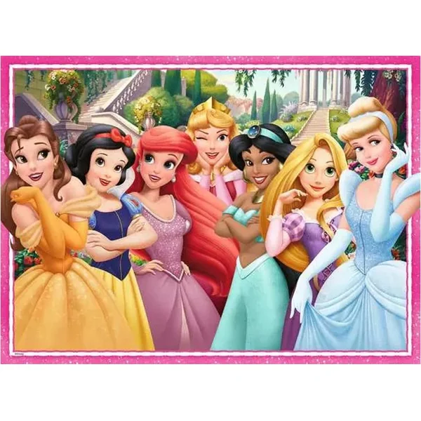 Puzzle 100 pcs XXL La vie est un conte de fées / Disney Princess - Ravensburger