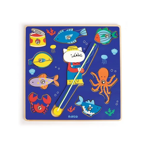 Puzzle 2 en 1 Puzz & fish Color - Djeco