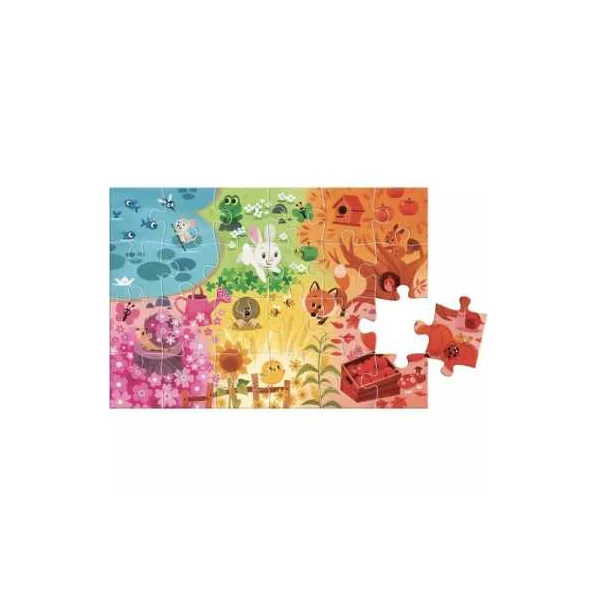 Puzzle cherche et trouve des tout petits les couleurs - Auzou
