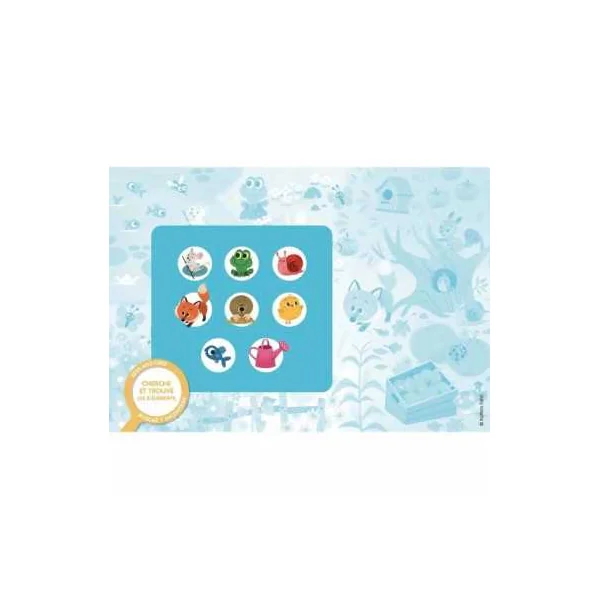 Puzzle cherche et trouve des tout petits les couleurs - Auzou